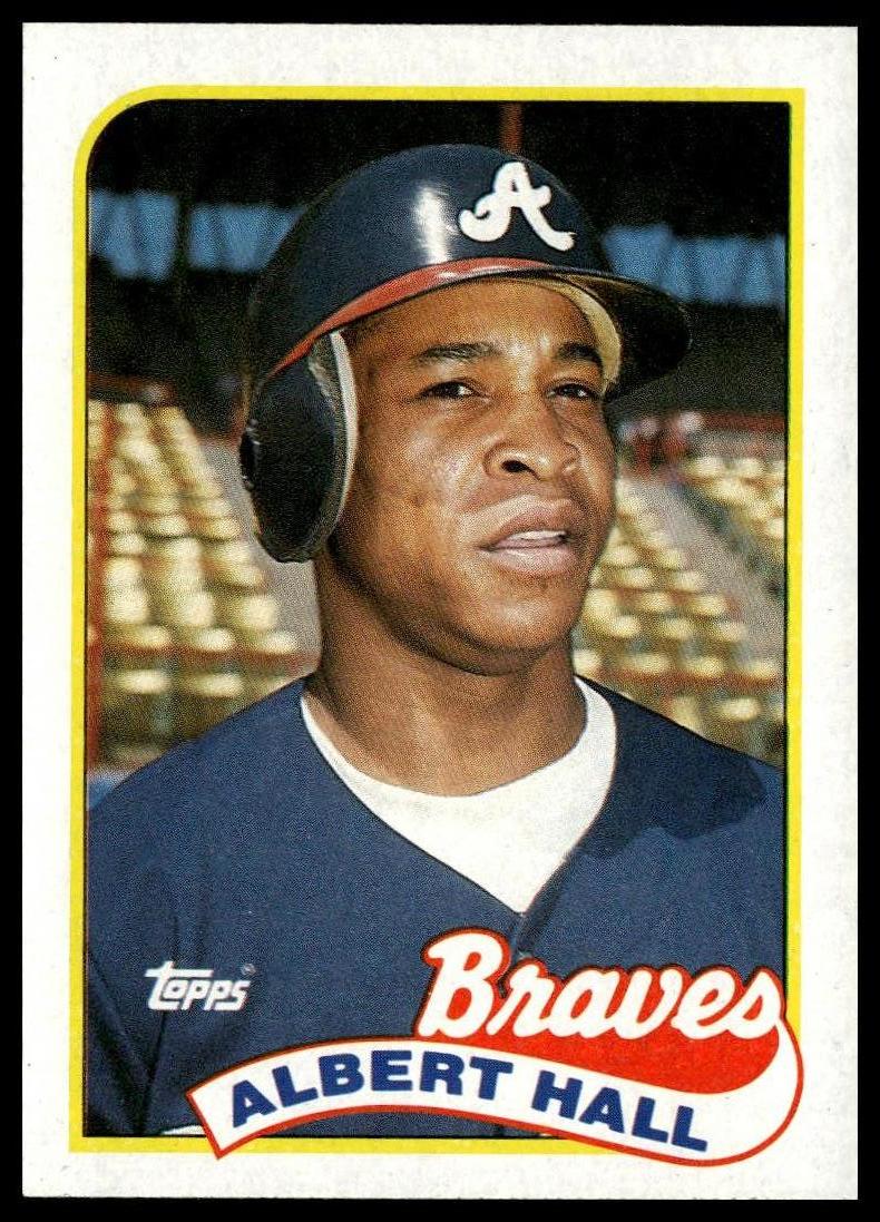 1989 Topps #433 Albert Hall