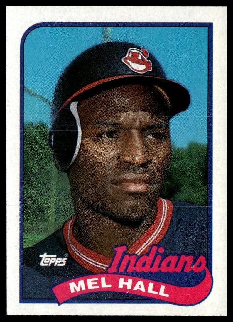 1989 Topps #173 Mel Hall