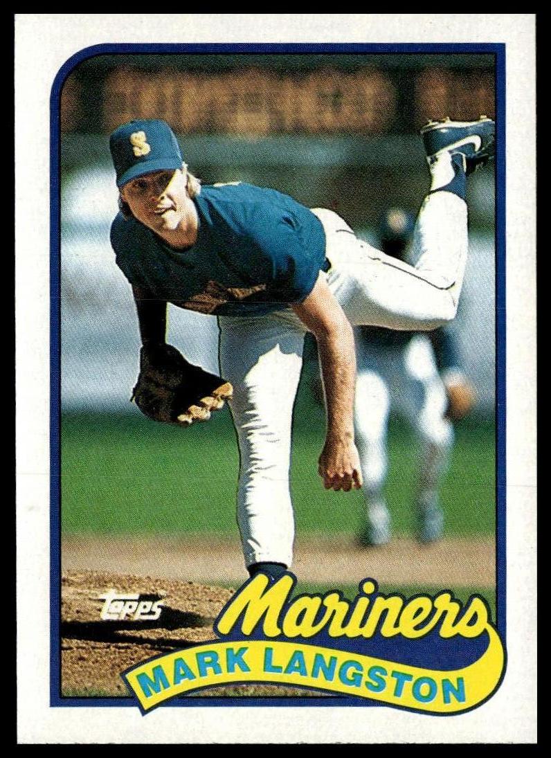 1989 Topps #355 Mark Langston