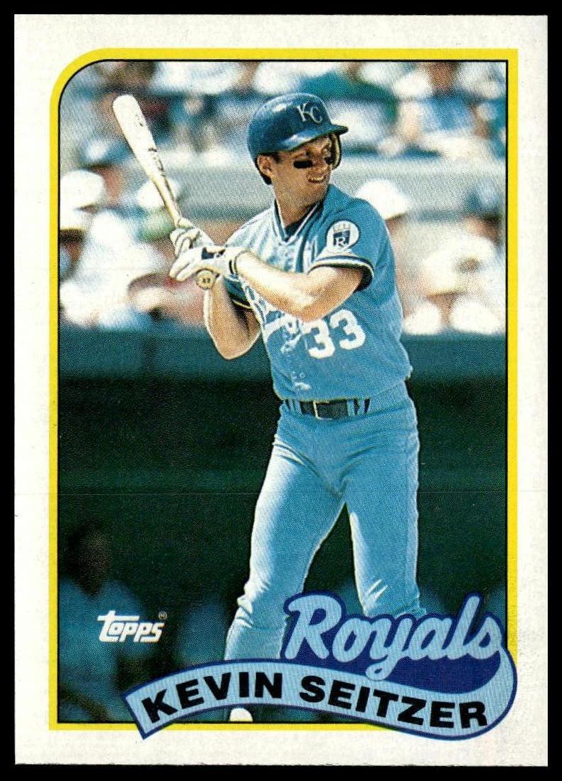 1989 Topps #670 Kevin Seitzer