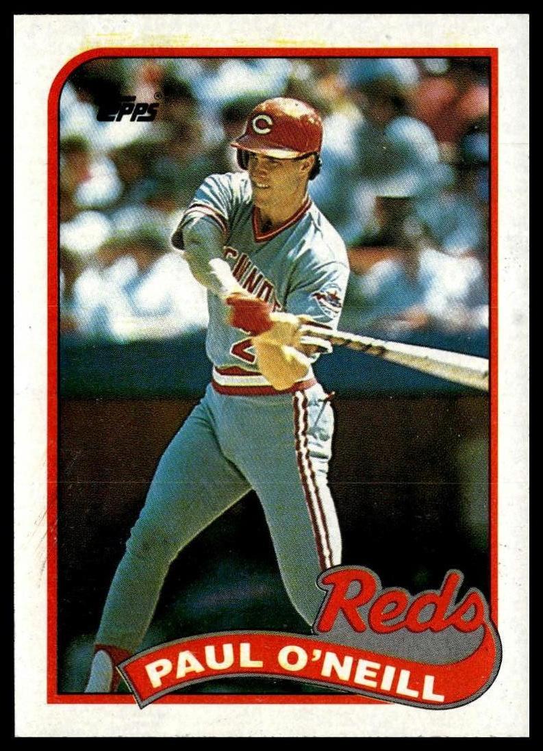 1989 Topps #604 Paul O'Neill