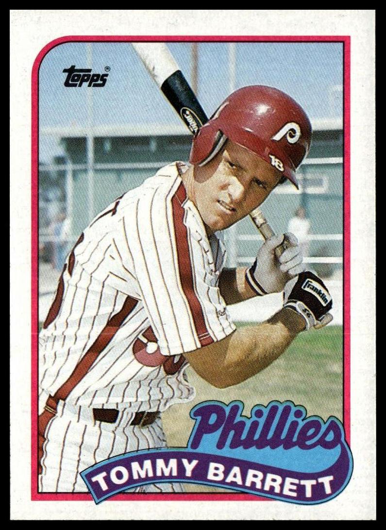 1989 Topps #653 Tommy Barrett