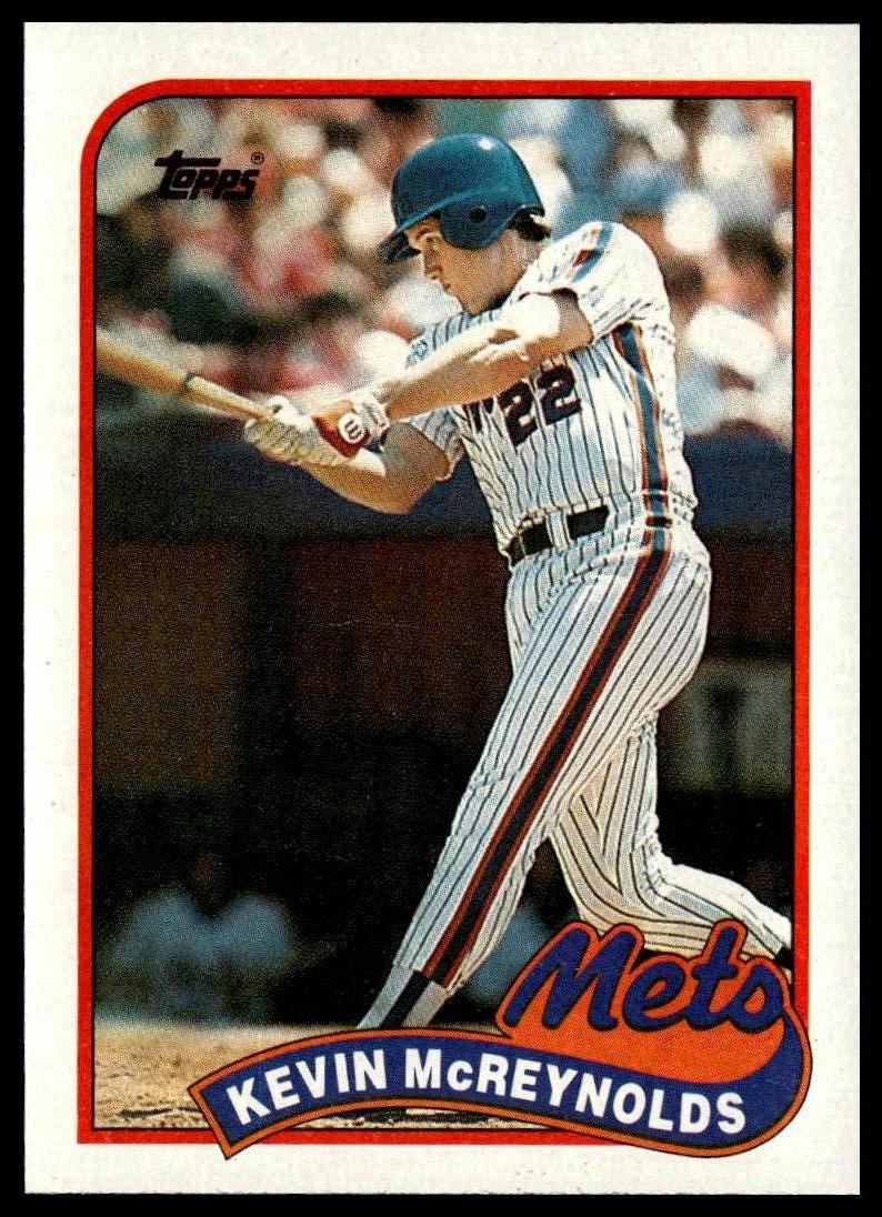 1989 Topps #85 Kevin McReynolds