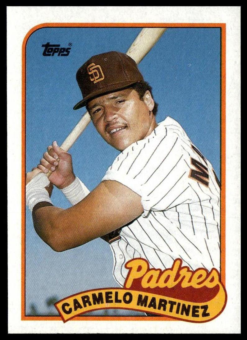 1989 Topps #449 Carmelo Martinez