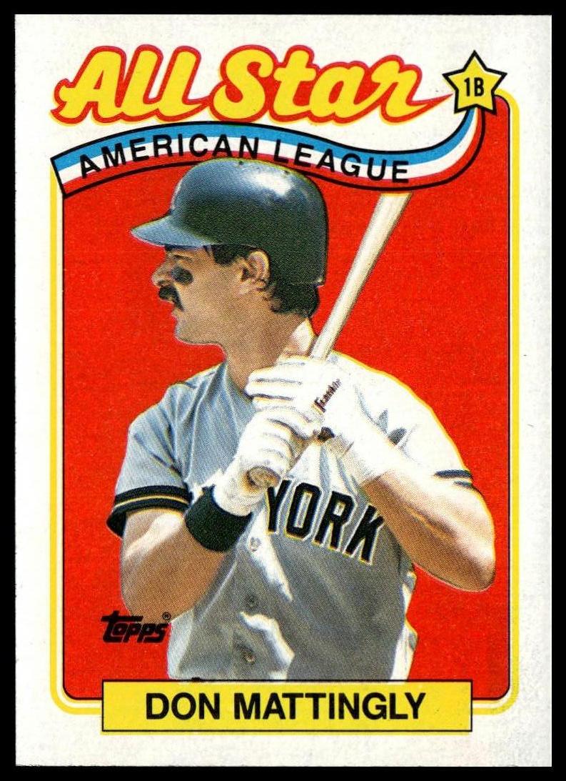 1989 Topps #397 Don Mattingly