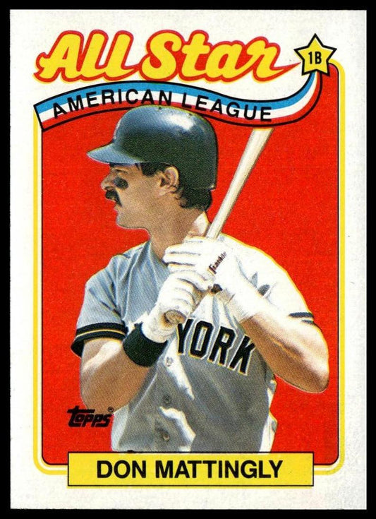 1989 Topps #397 Don Mattingly