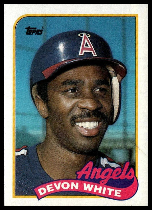 1989 Topps #602 Devon White