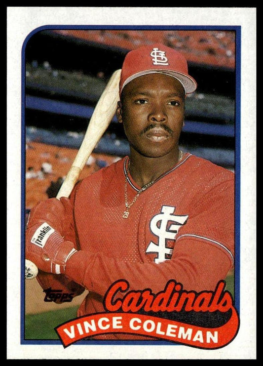 1989 Topps #90 Vince Coleman