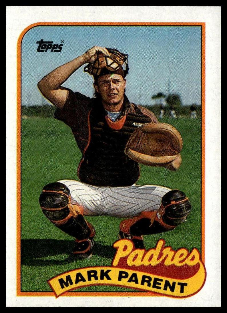 1989 Topps #617 Mark Parent