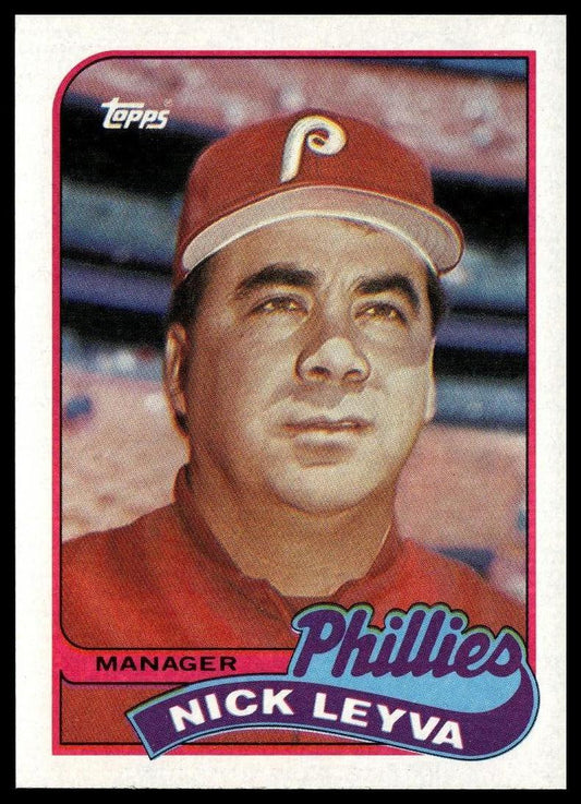 1989 Topps #74 Nick Leyva