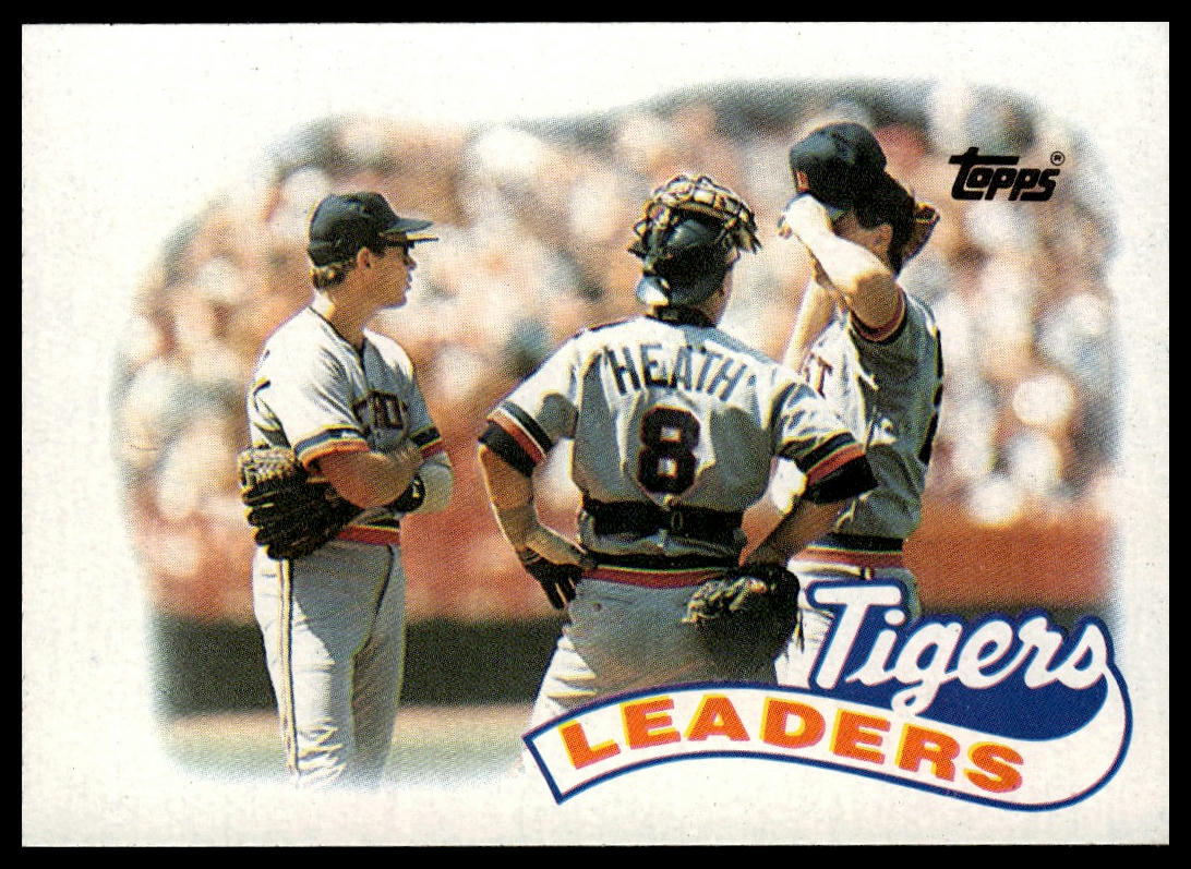 1989 Topps #609 Tigers Leaders