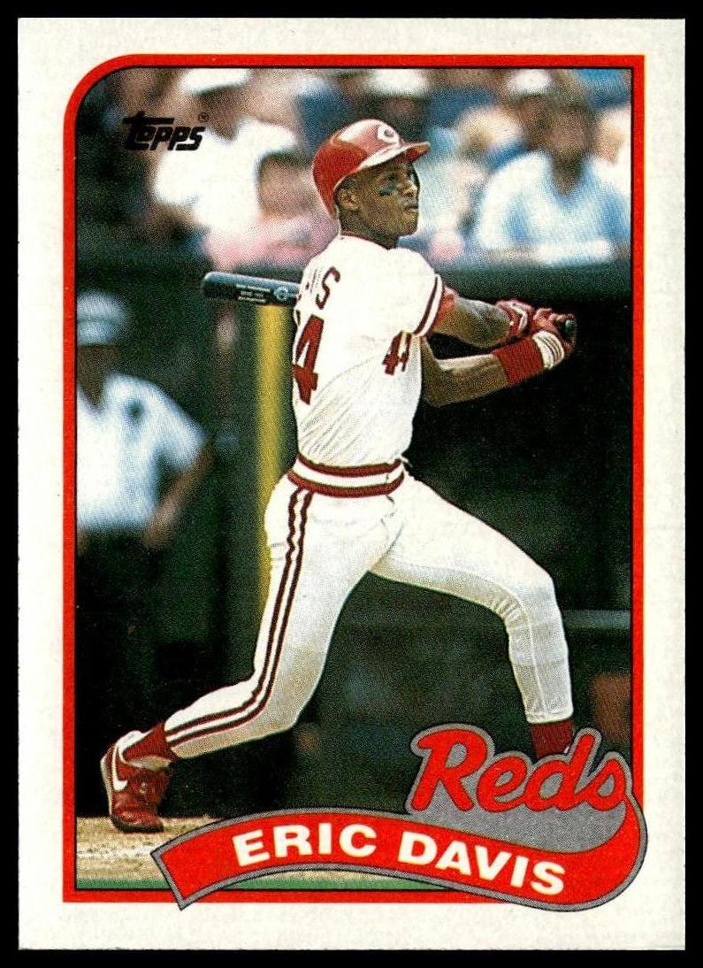 1989 Topps #330 Eric Davis