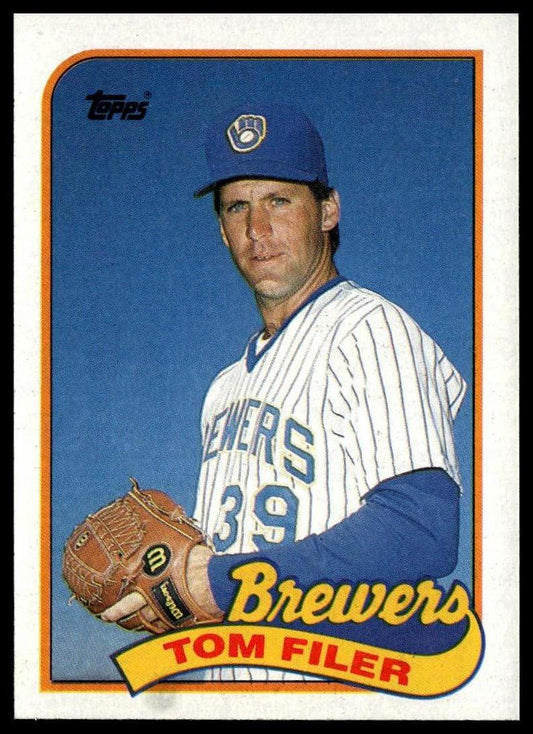 1989 Topps #419 Tom Filer