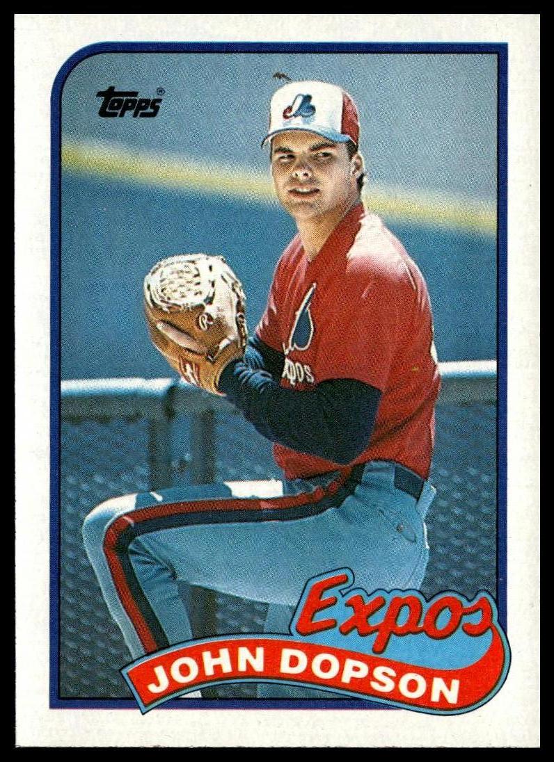1989 Topps #251 John Dopson