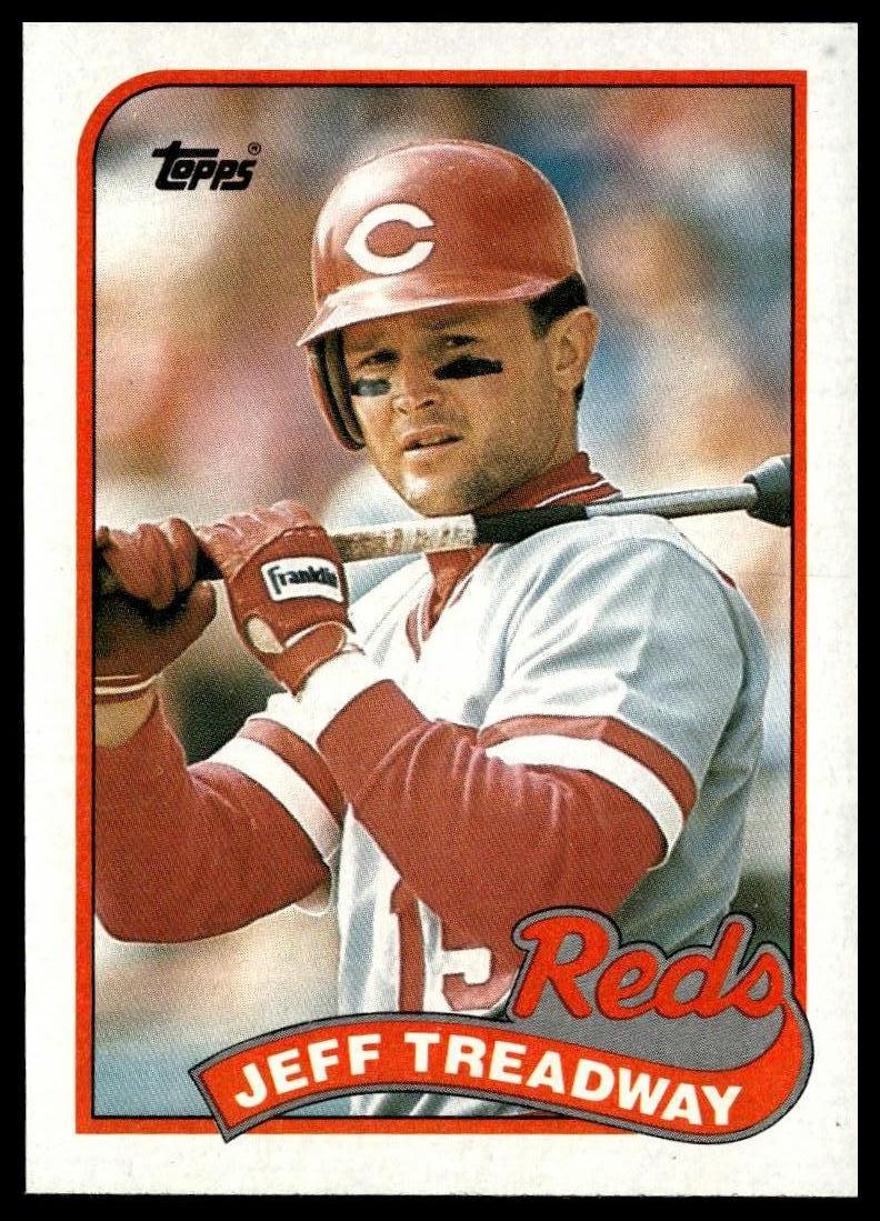 1989 Topps #685 Jeff Treadway
