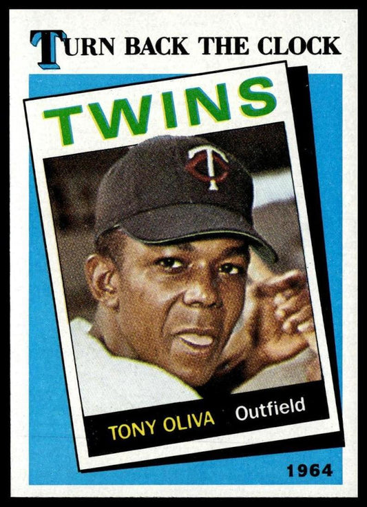 1989 Topps #665b Tony Oliva