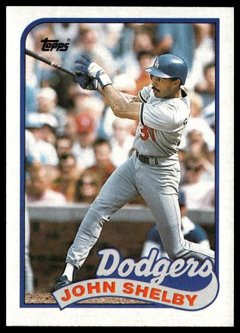 1989 Topps #175 John Shelby