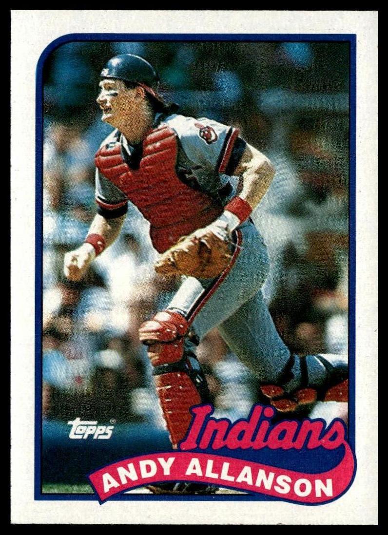 1989 Topps #283 Andy Allanson