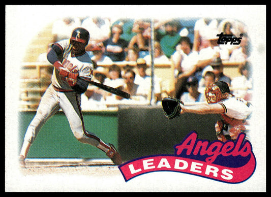 1989 Topps #51 Angels Leaders
