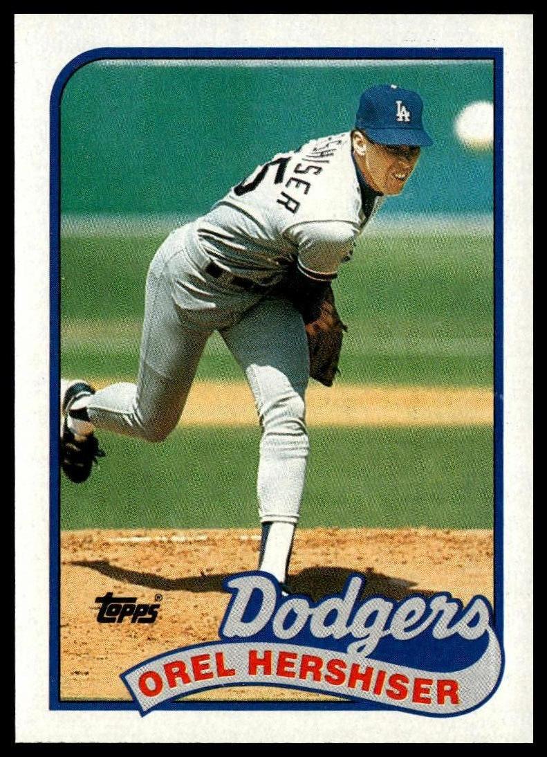 1989 Topps #550 Orel Hershiser