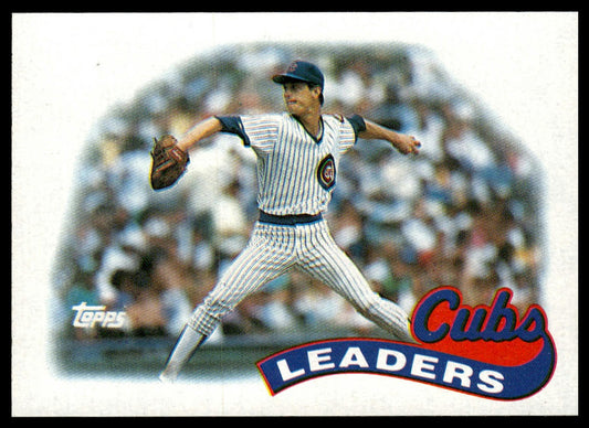 1989 Topps #549 Cubs Leaders