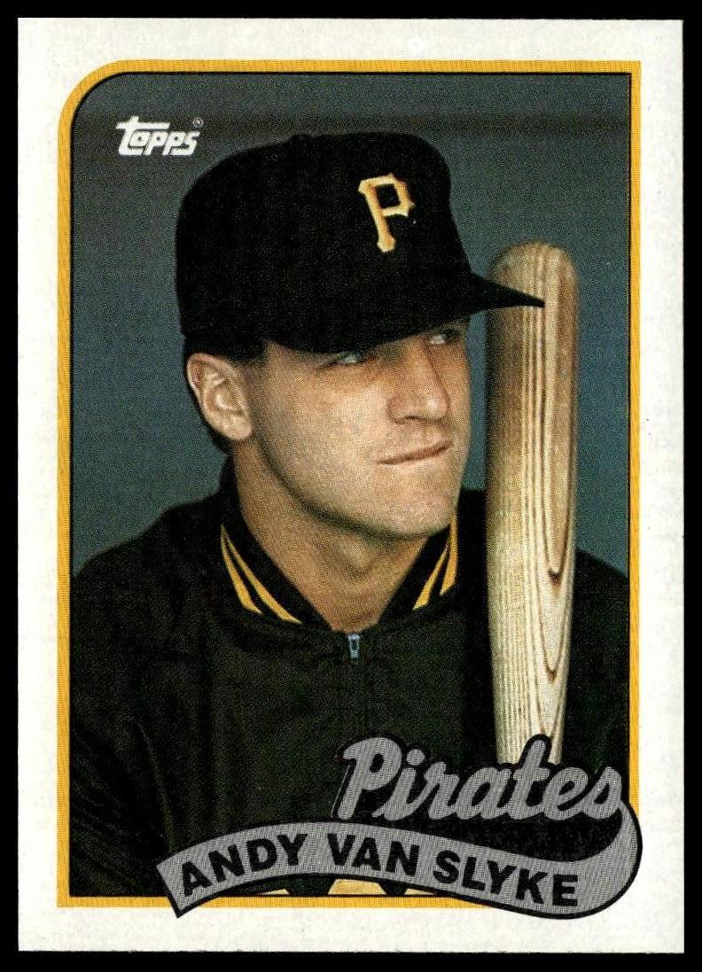 1989 Topps #350 Andy Van Slyke