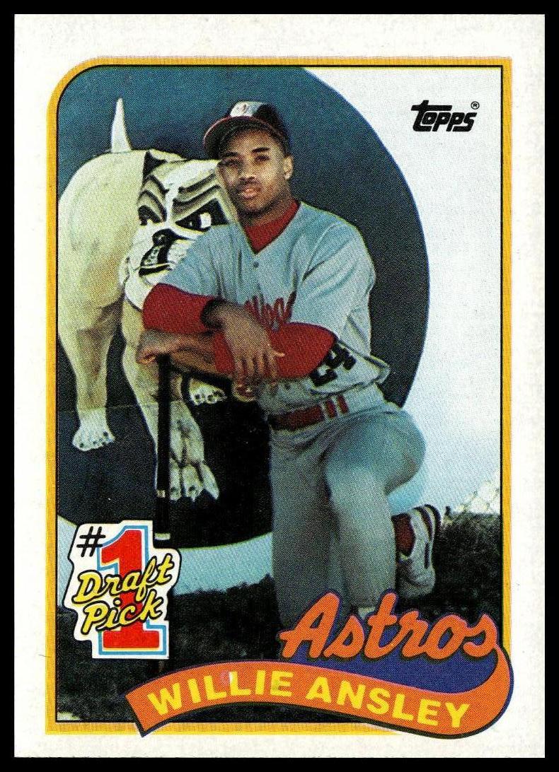 1989 Topps #607 Willie Ansley