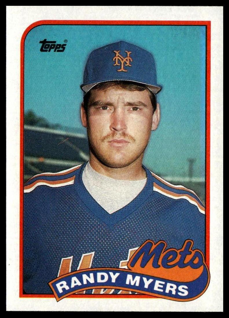 1989 Topps #610 Randy Myers