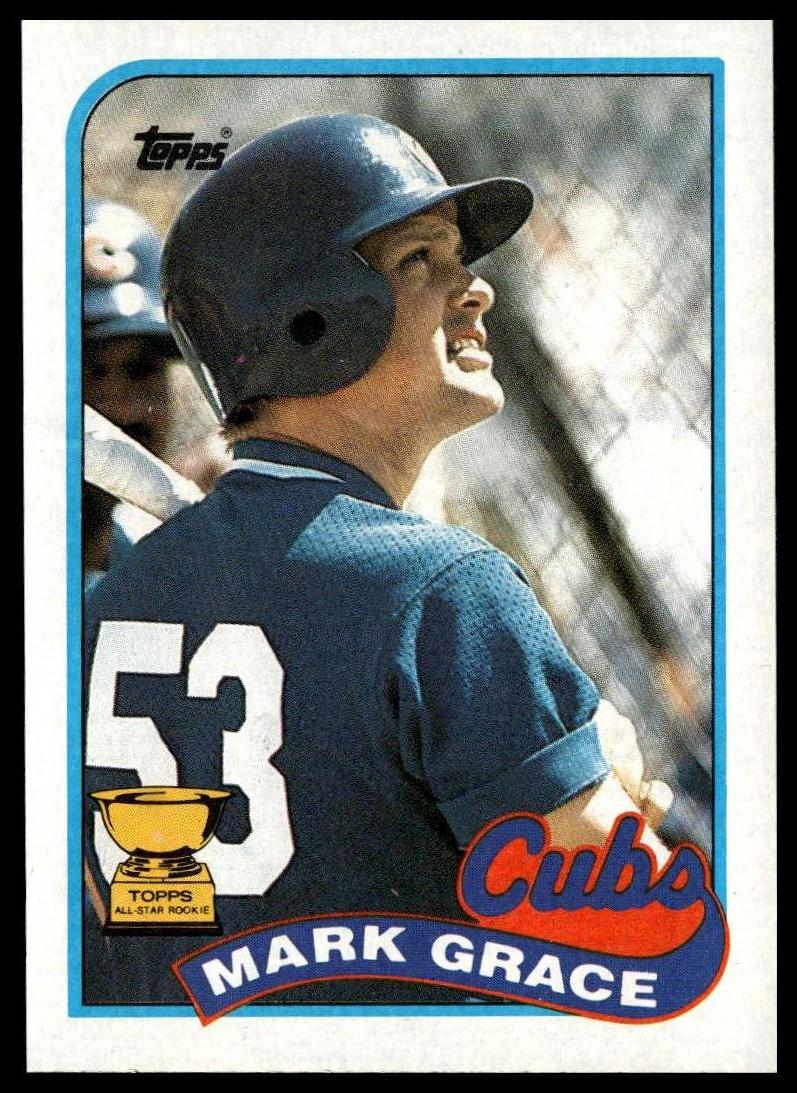 1989 Topps #465 Mark Grace