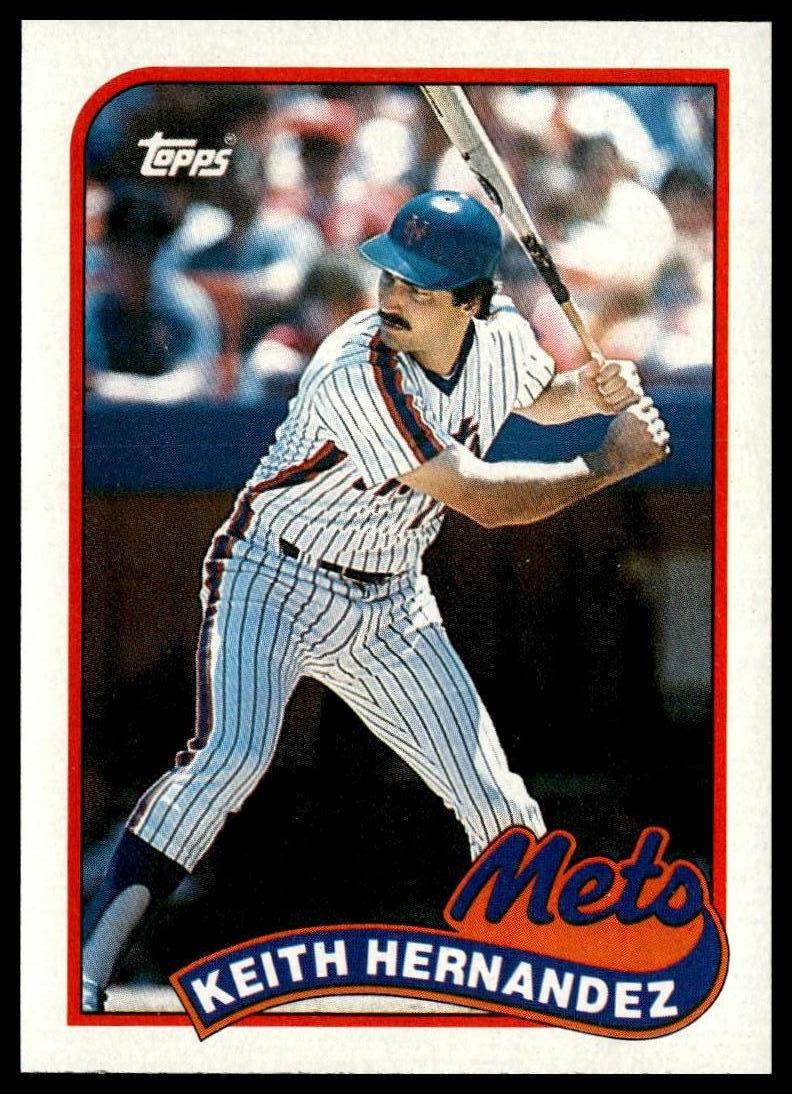 1989 Topps #480 Keith Hernandez