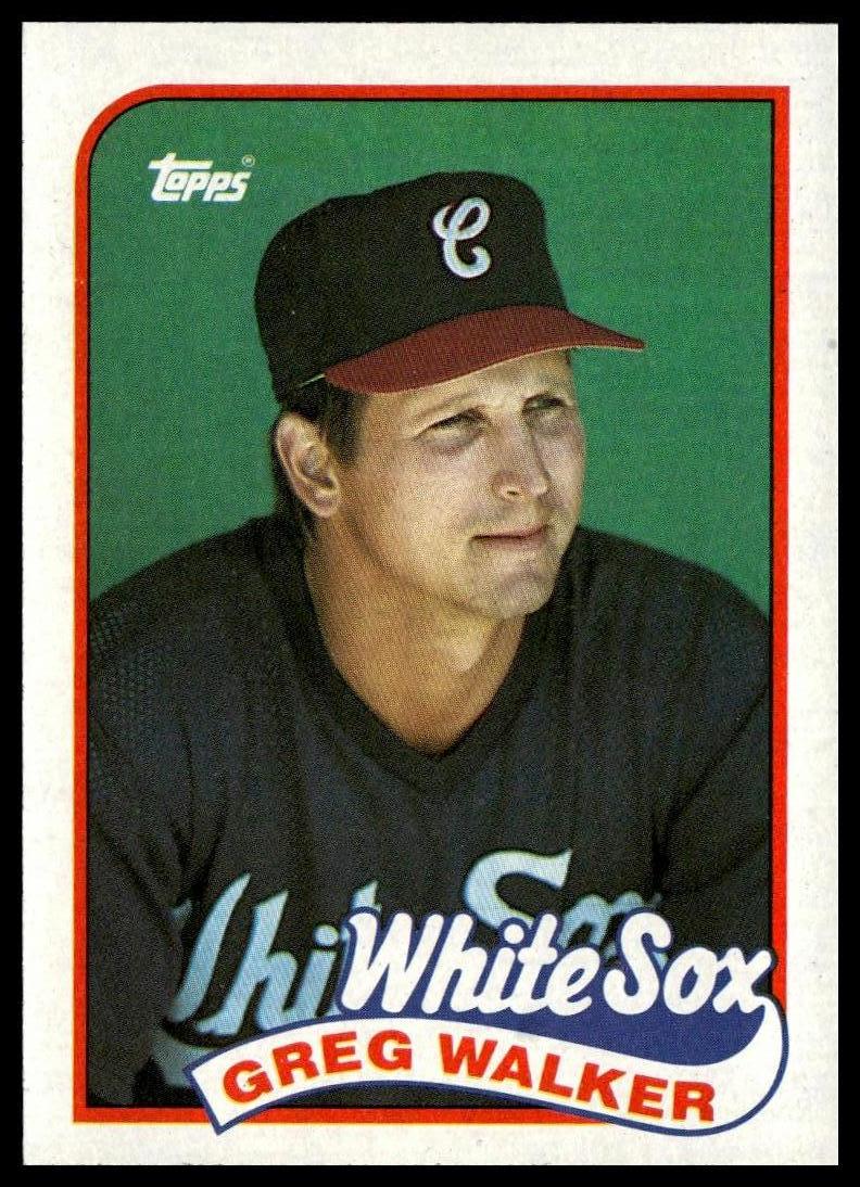 1989 Topps #408 Greg Walker