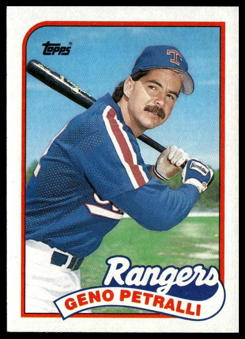 1989 Topps #137 Geno Petralli