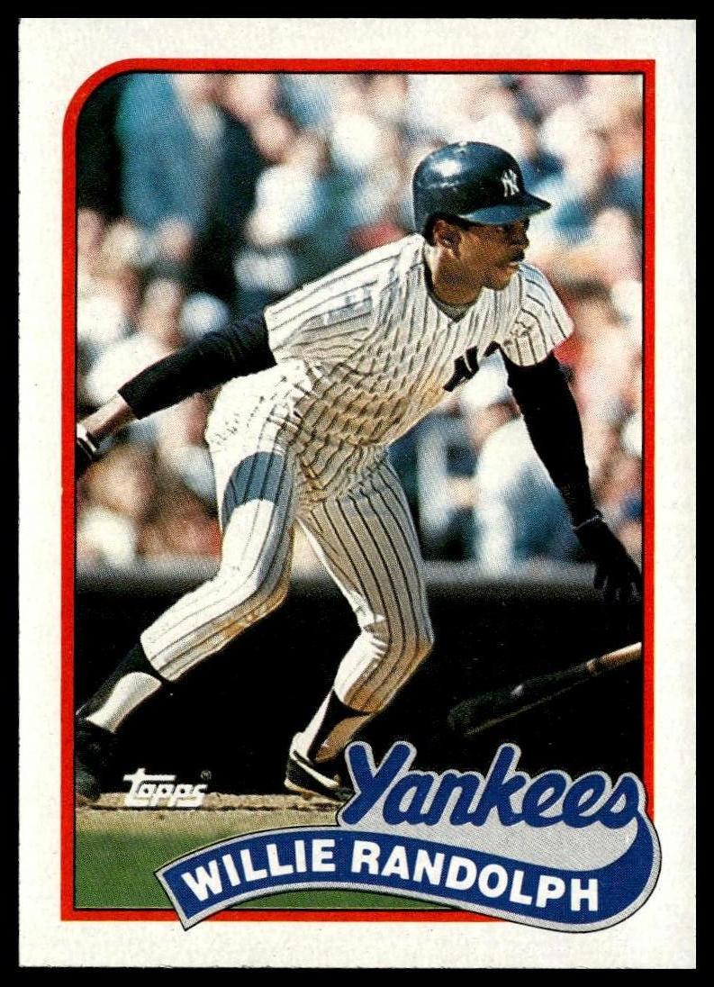 1989 Topps #635 Willie Randolph