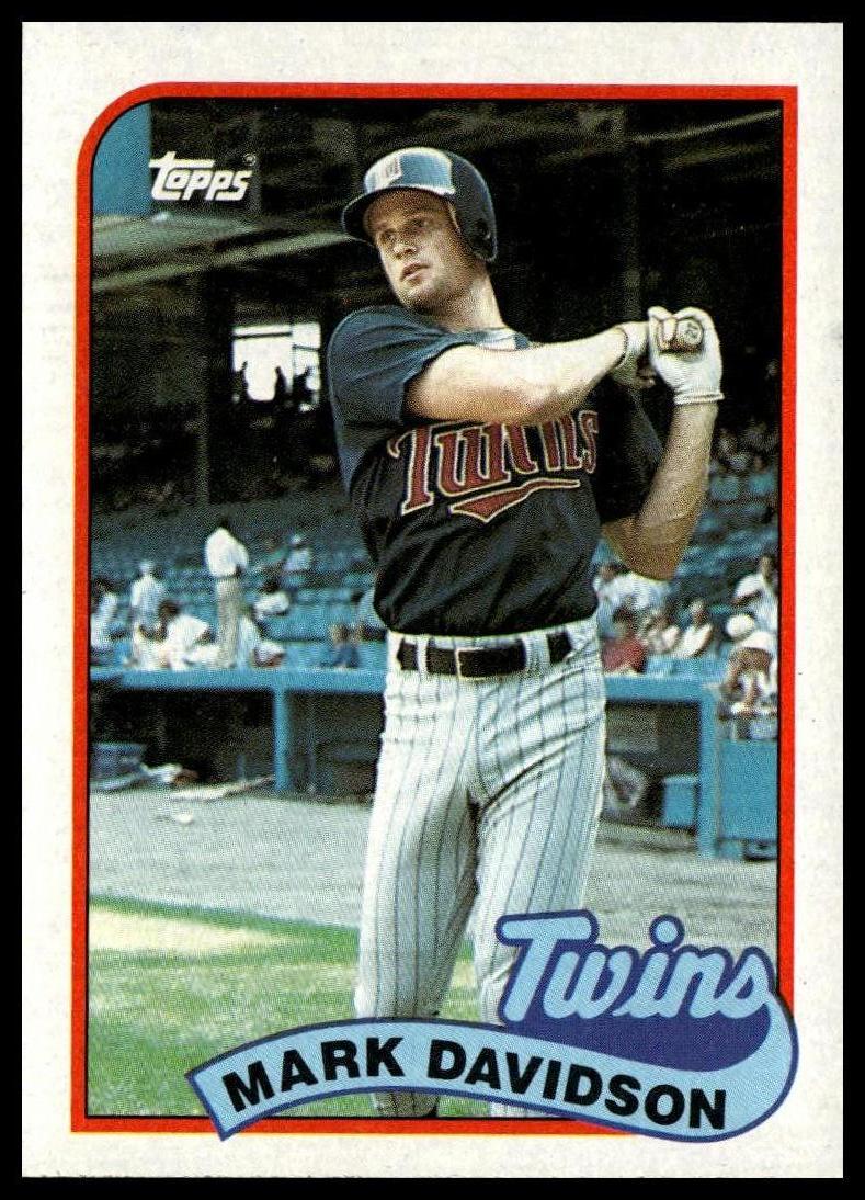 1989 Topps #451 Mark Davidson