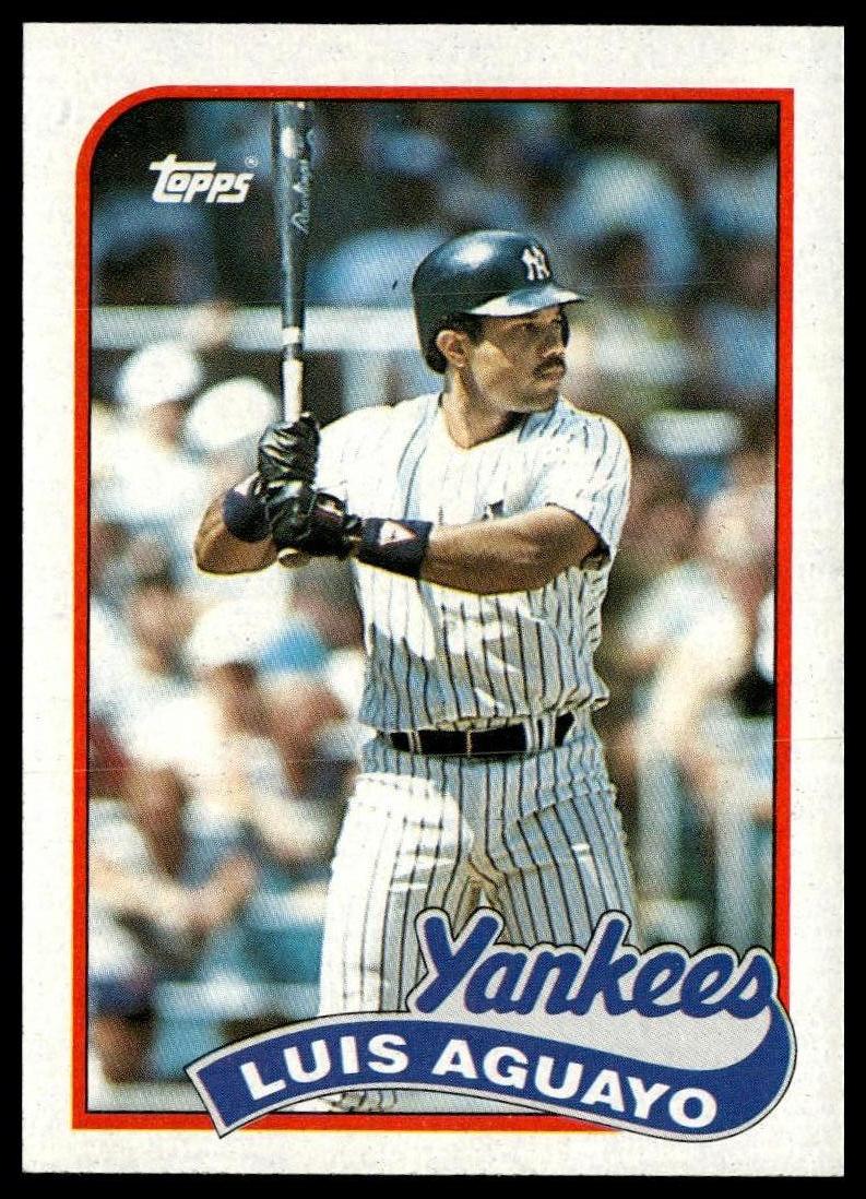 1989 Topps #561 Luis Aguayo