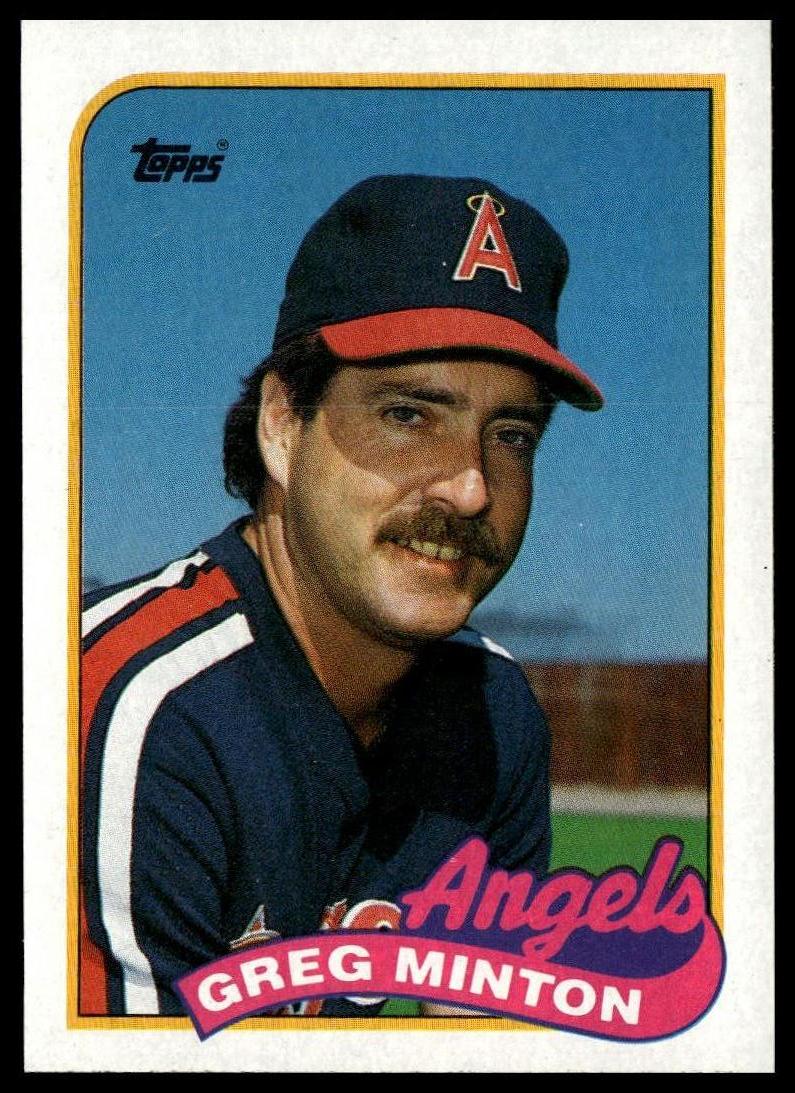1989 Topps #576 Greg Minton