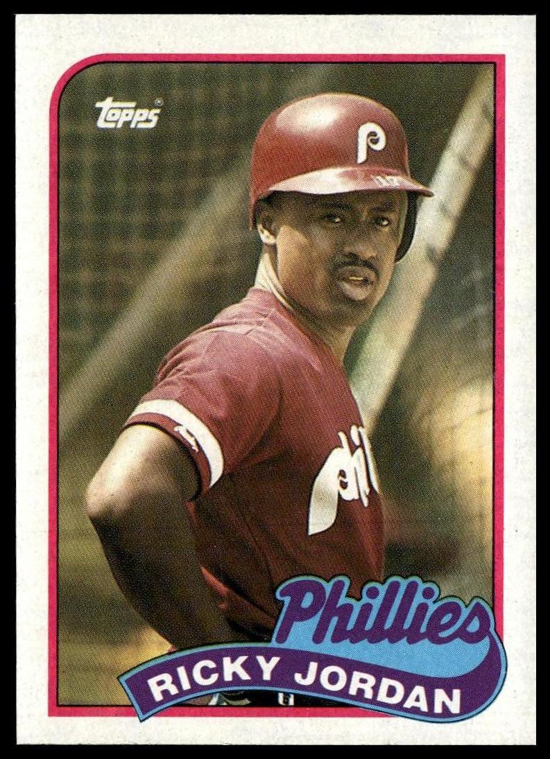 1989 Topps #358 Ricky Jordan