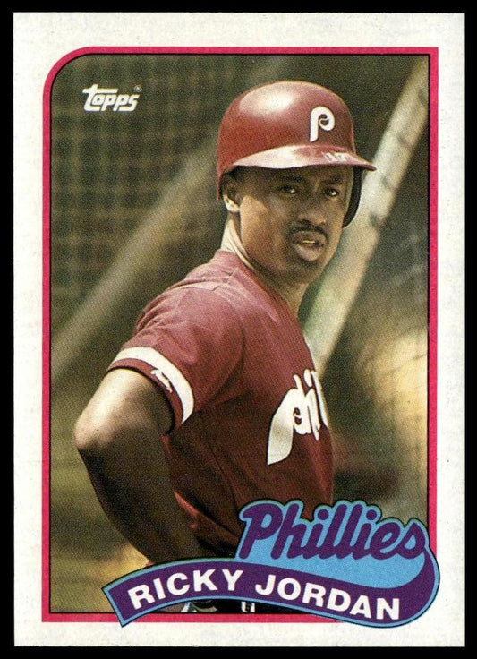 1989 Topps #358 Ricky Jordan