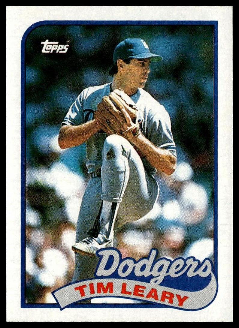 1989 Topps #249 Tim Leary