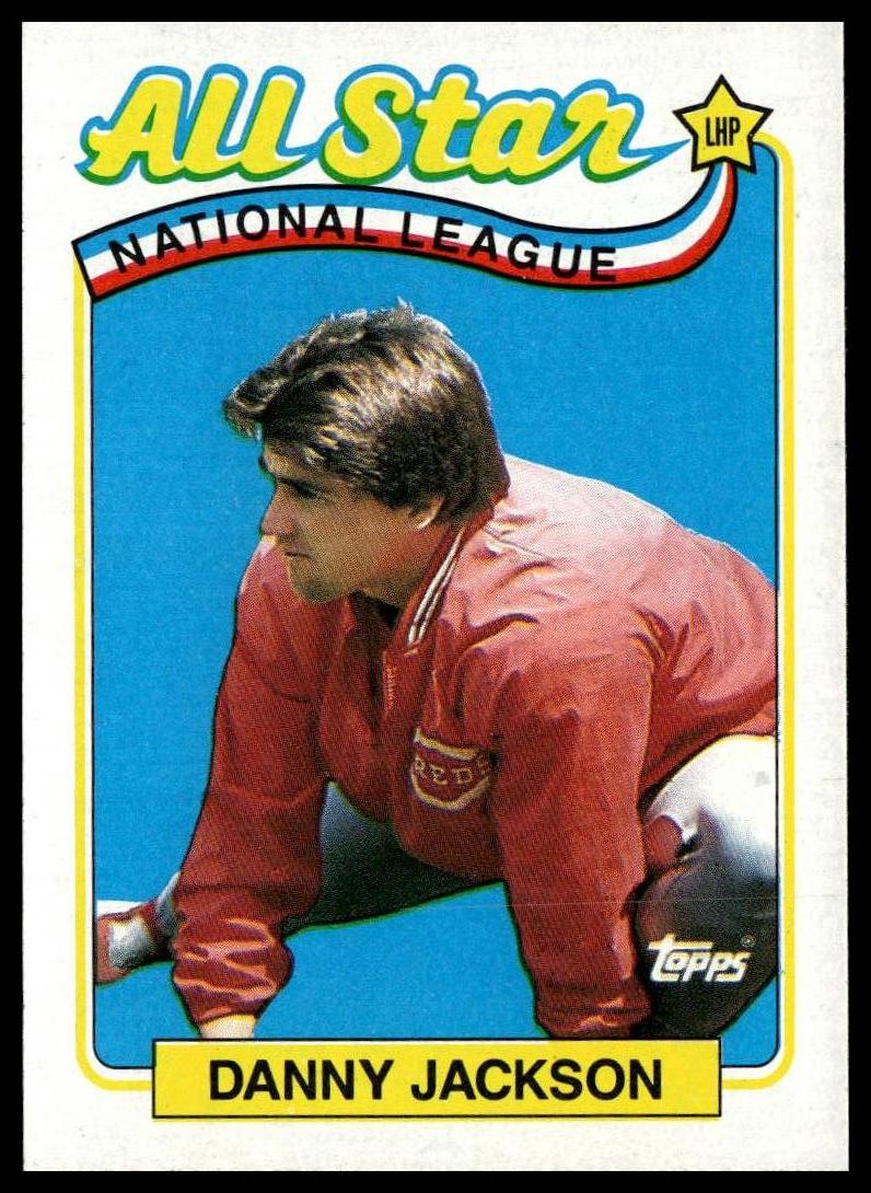1989 Topps #395 Danny Jackson