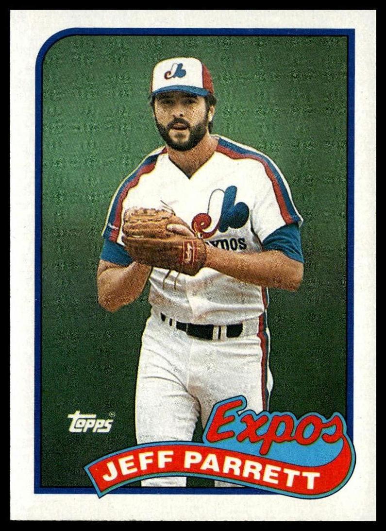 1989 Topps #176 Jeff Parrett