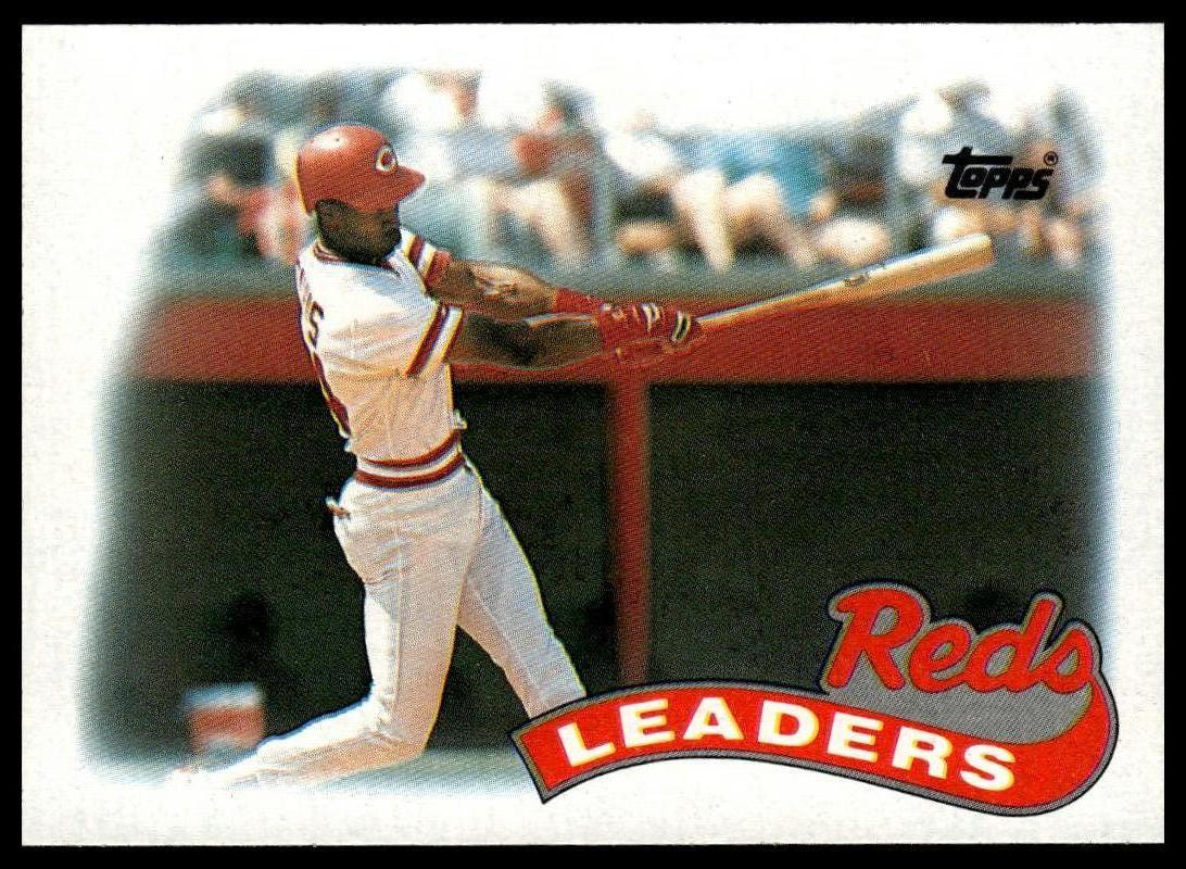 1989 Topps #111 Reds Leaders