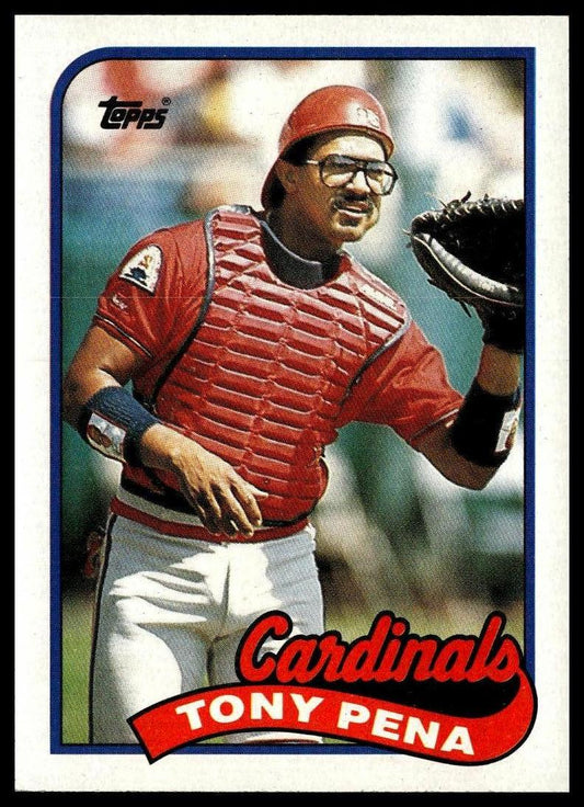 1989 Topps #715 Tony Pena
