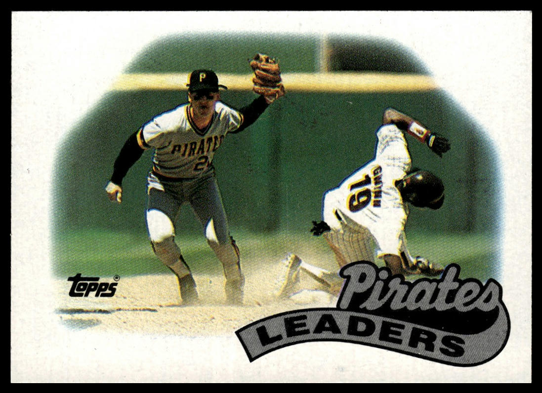 1989 Topps #699 Pirates Leaders