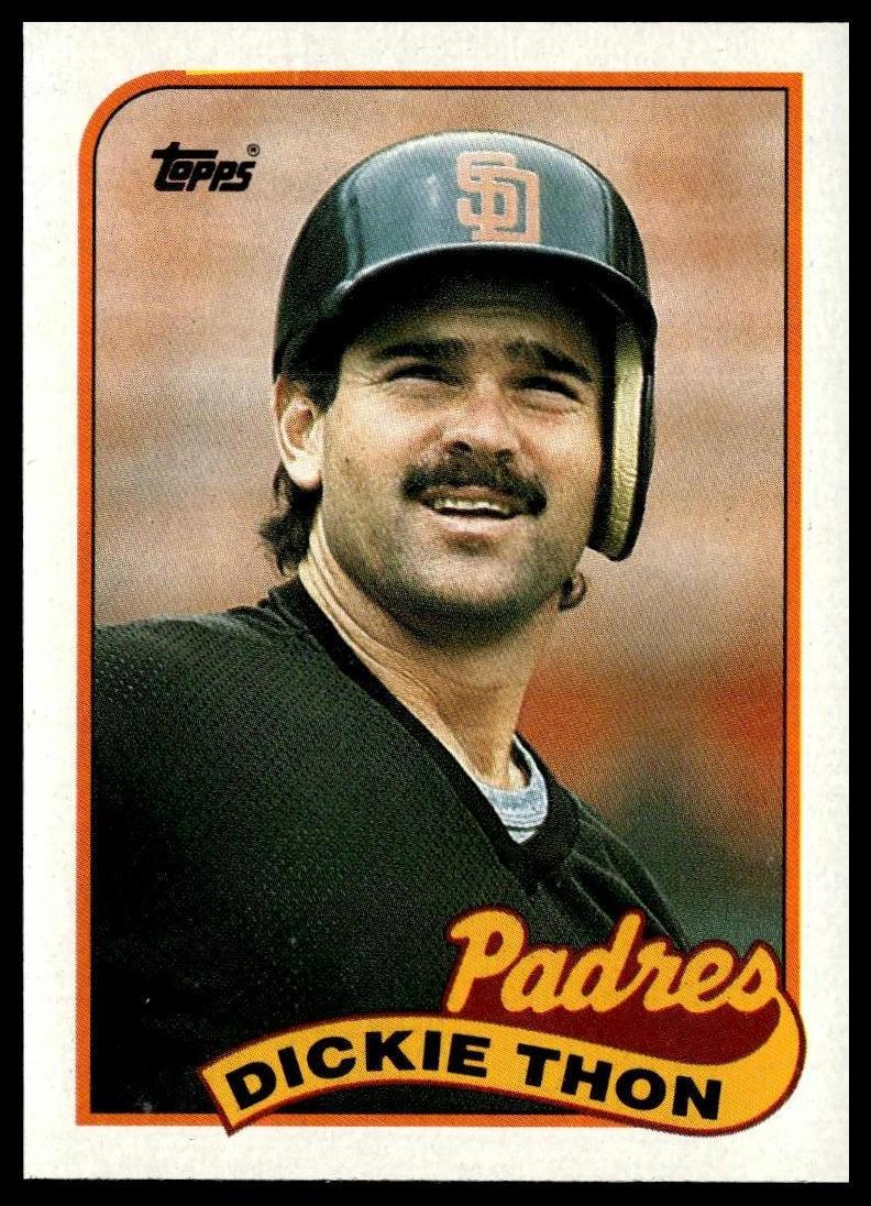 1989 Topps #726 Dickie Thon