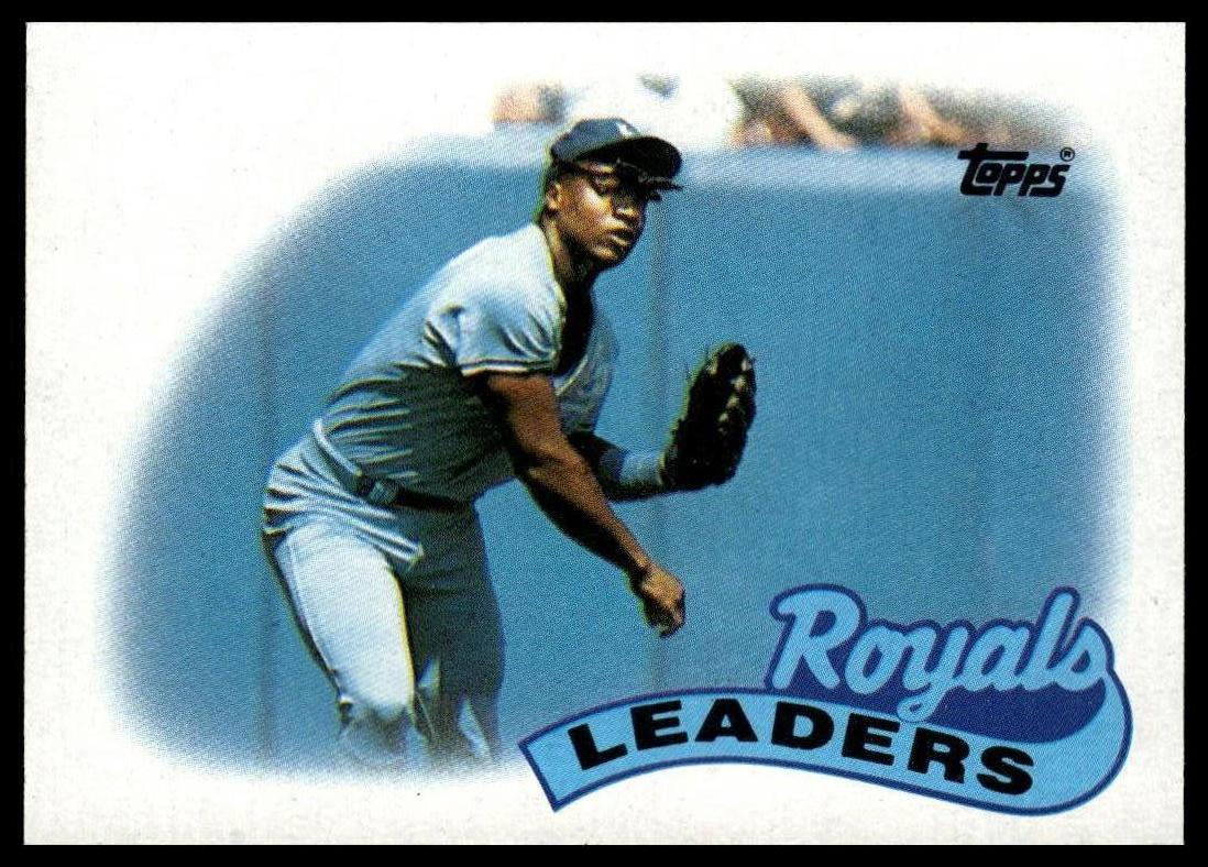 1989 Topps #789 Royals Leaders