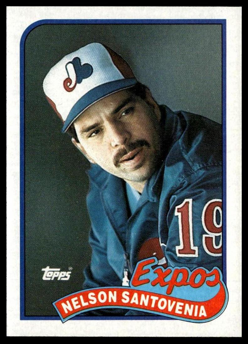 1989 Topps #228 Nelson Santovenia