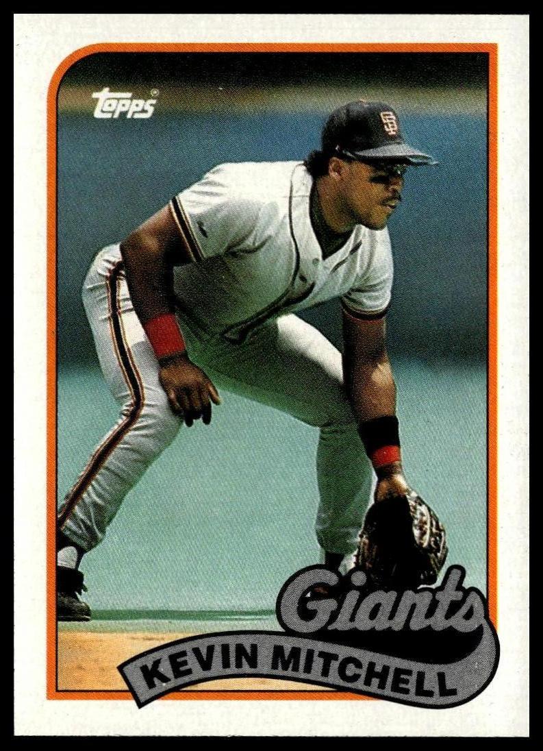 1989 Topps #189 Kevin Mitchell