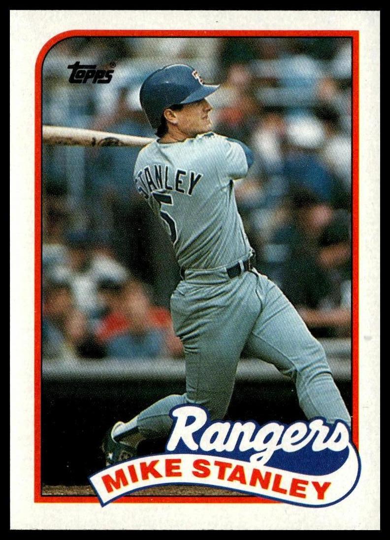 1989 Topps #587 Mike Stanley