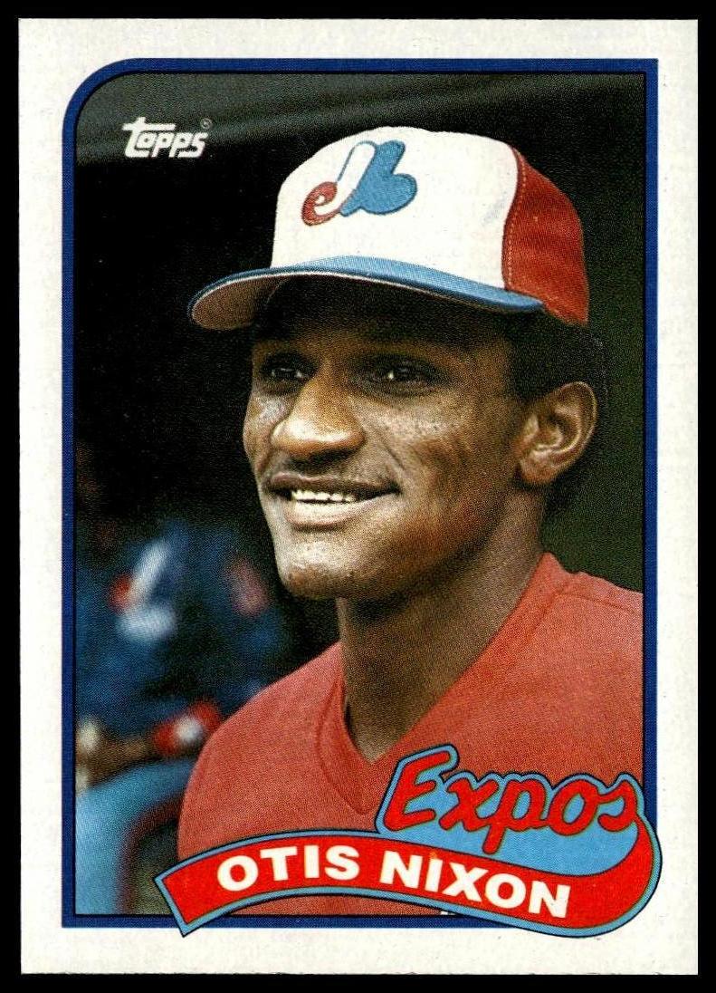 1989 Topps #674 Otis Nixon